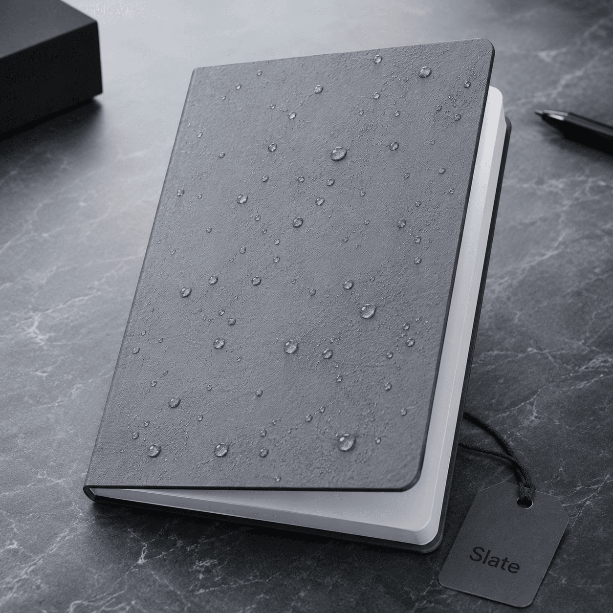Slate Stone-Paper Notebook